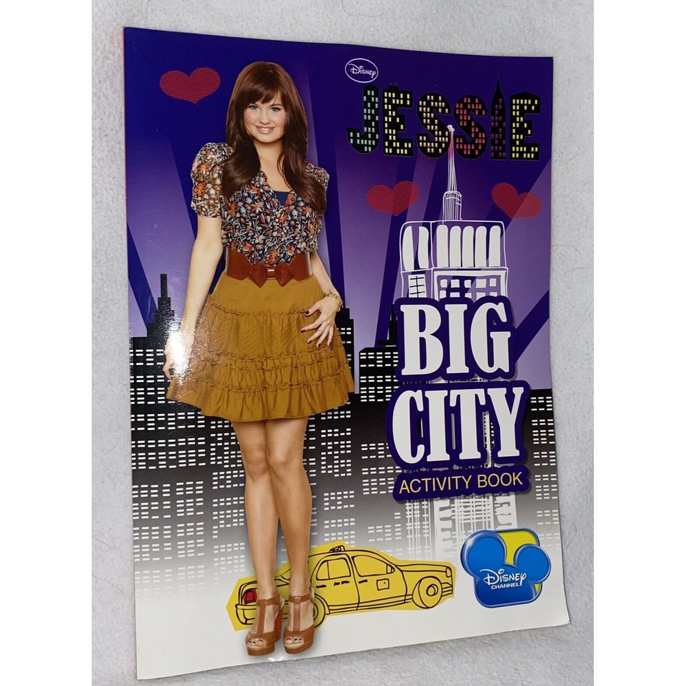 Disney Channel Activity Book Jessie Big City Debby Ryan Cameron Boyce Peyton